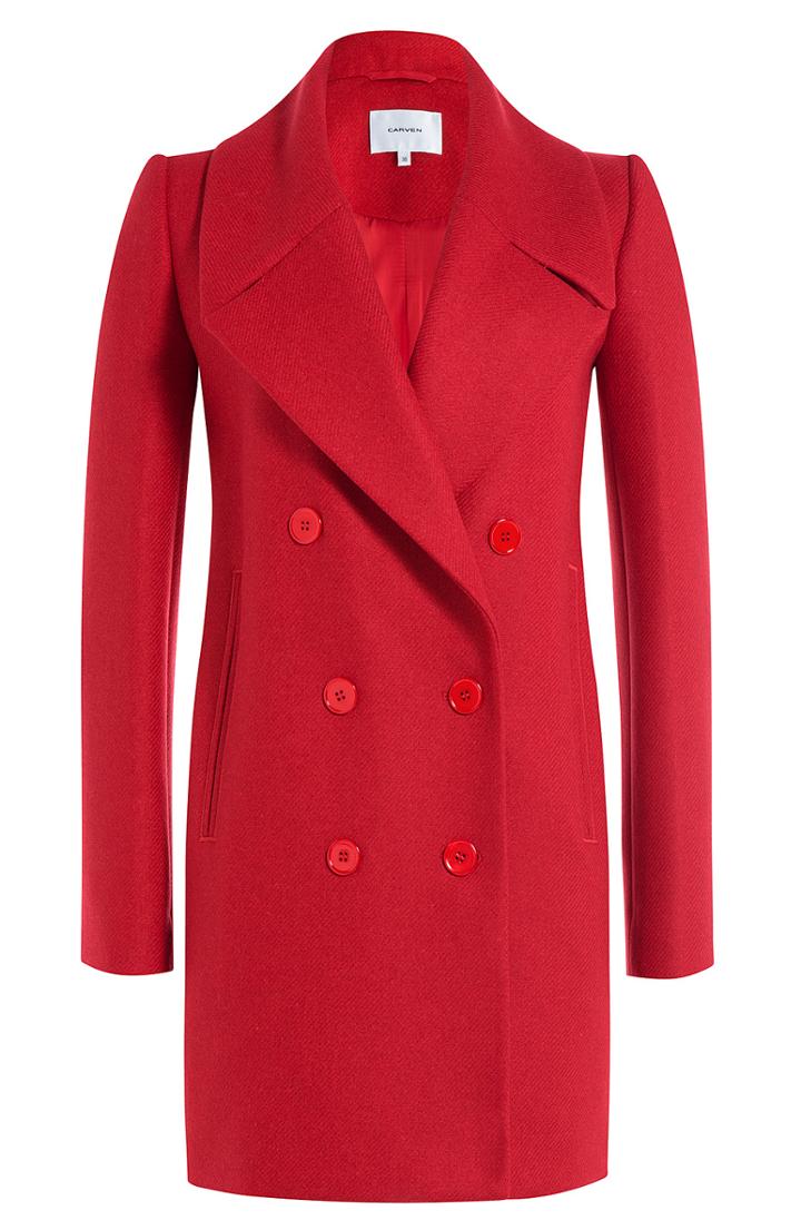 Carven Coat With Wool