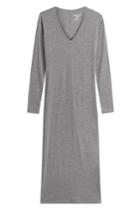 Majestic Majestic Jersey Dress With Cotton And Cashmere - Grey
