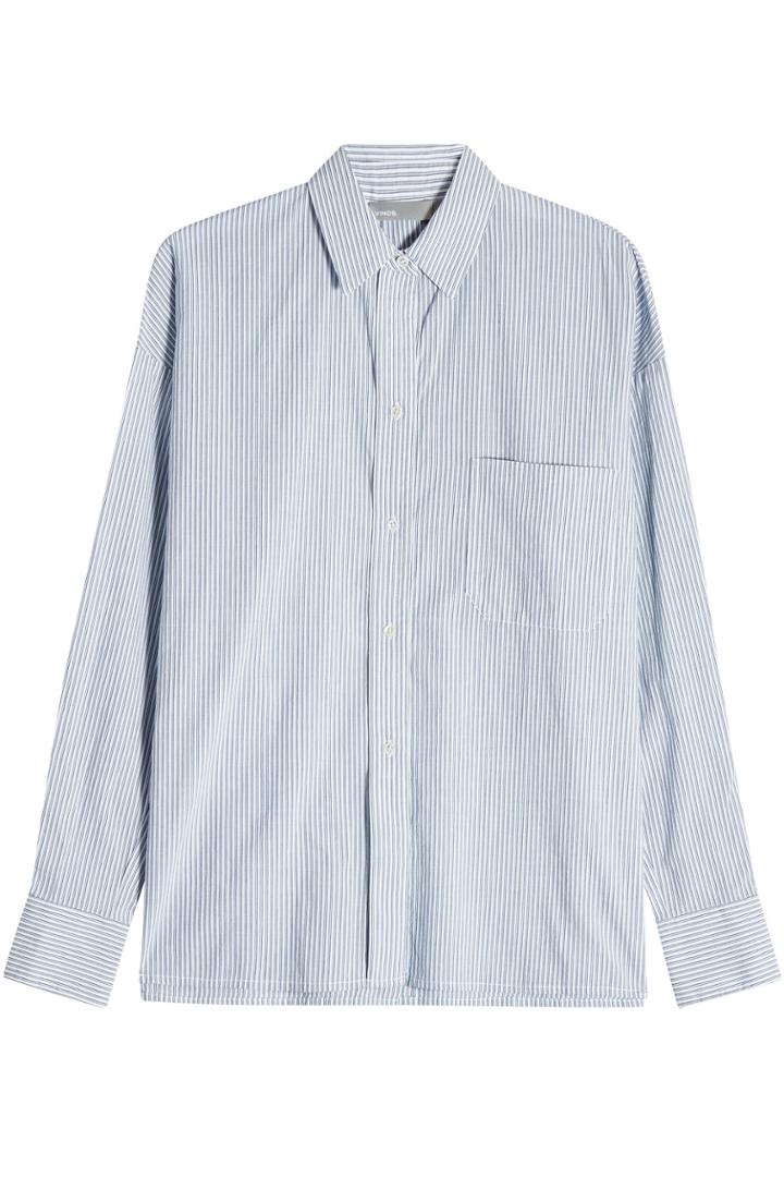 Vince Vince Striped Cotton Shirt