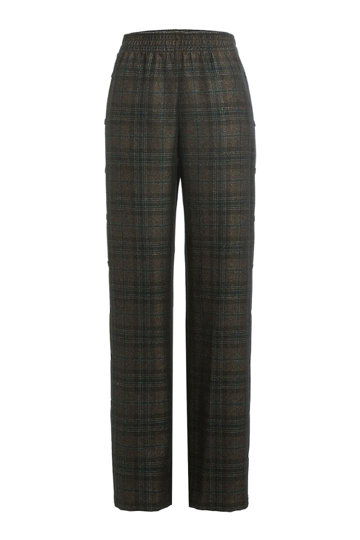 Maison Margiela Maison Margiela Printed Pants With Wool - Multicolor
