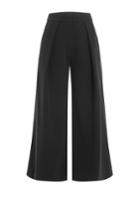 Roksanda Roksanda Cropped Wide Leg Pants - Black