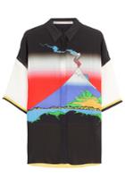 Marco De Vincenzo Marco De Vincenzo Printed Silk Shirt - Multicolor