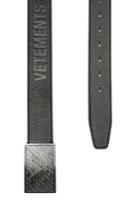Vetements Vetements Leather Belt With Embossed Buckle