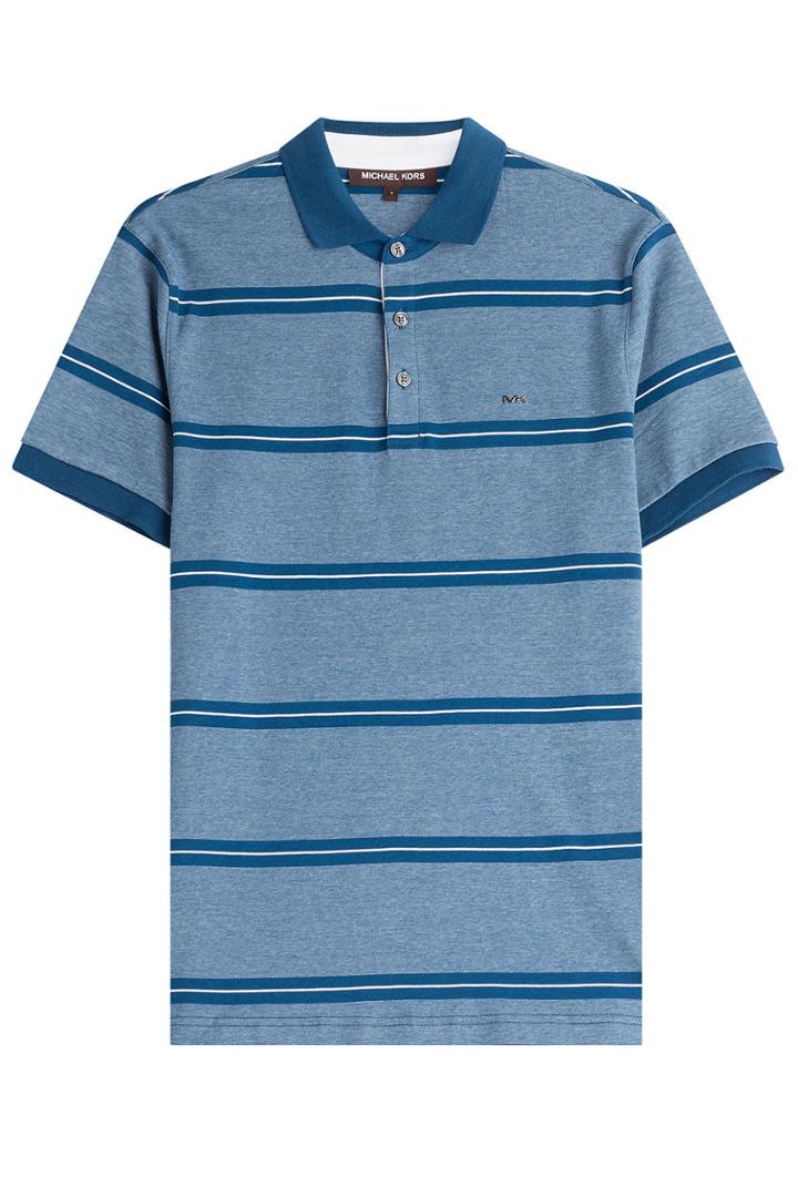 Michael Kors Michael Kors Striped Cotton Polo Shirt