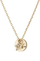 Marc Jacobs Marc Jacobs Mj Coin Embellished Necklace - Gold