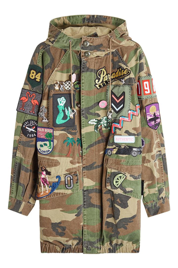 Marc Jacobs Marc Jacobs Camouflage Cotton Anorak