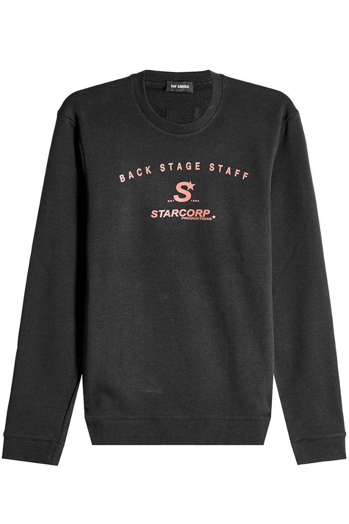 Raf Simons Raf Simons Printed Cotton Sweatshirt