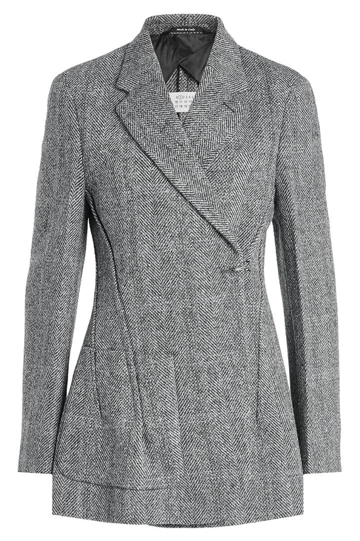 Maison Margiela Maison Margiela Virgin Wool Tweed Blazer