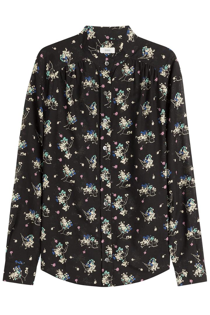 Closed Closed Printed Shirt With Cotton And Silk