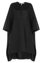 Valentino Valentino Wool Coat With Cashmere - Black