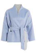 Max Mara Max Mara Virgin Wool Jacket - Blue