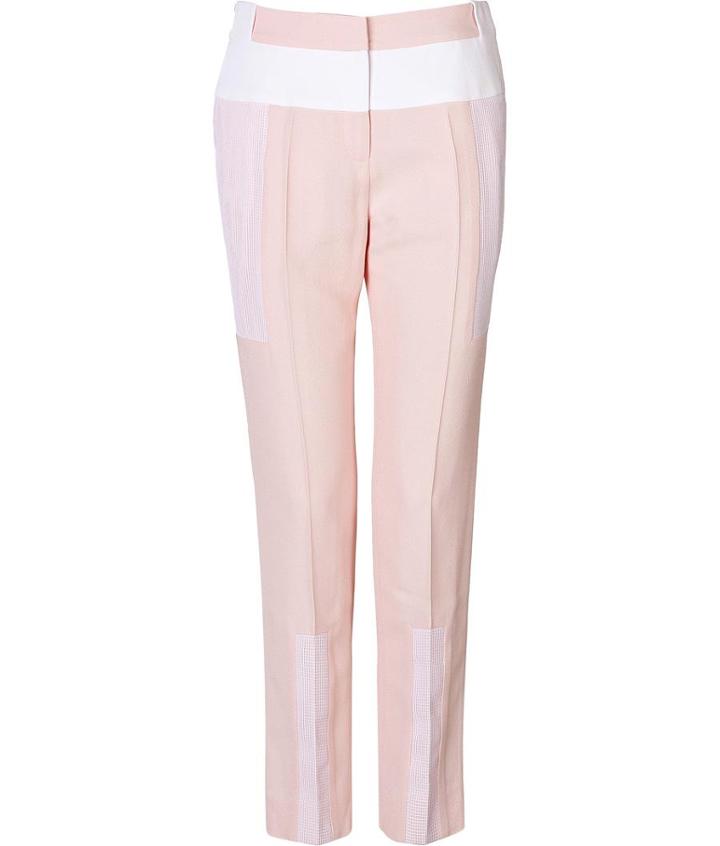 Prabal Gurung Colorblock Cropped Pants