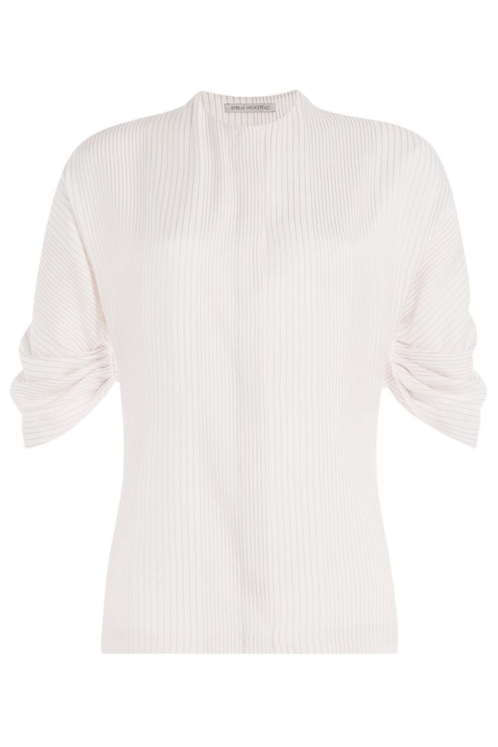 Emilia Wickstead Emilia Wickstead Striped Silk Top - Multicolored