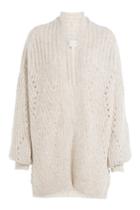 Claudia Schiffer Claudia Schiffer Cardigan With Mohair And Wool - Beige