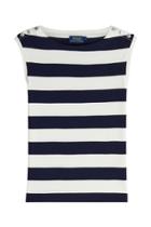Ralph Lauren Polo Ralph Lauren Polo Striped Tank With Embossed Buttons