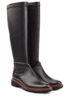 Robert Clergerie Robert Clergerie Leather Knee Boots - Black