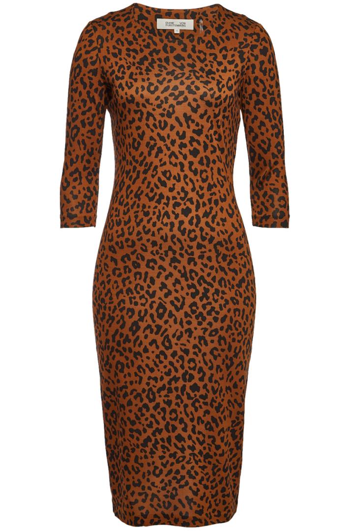 Diane Von Furstenberg Diane Von Furstenberg Saihana Printed Silk Dress