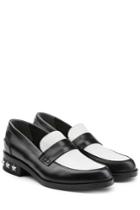 Karl Lagerfeld Karl Lagerfeld Two-tone Leather Loafers
