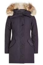 Canada Goose Canada Goose Rossclair Down Parka With Fur-trimmed Hood