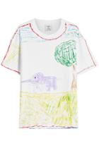 Vetements Vetements Elephant River Printed Cotton T-shirt