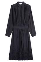Vanessa Bruno Athé Vanessa Bruno Athé Cotton Dress With Embroidery - Blue