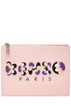 Kenzo Kenzo Leather Clutch With Logo