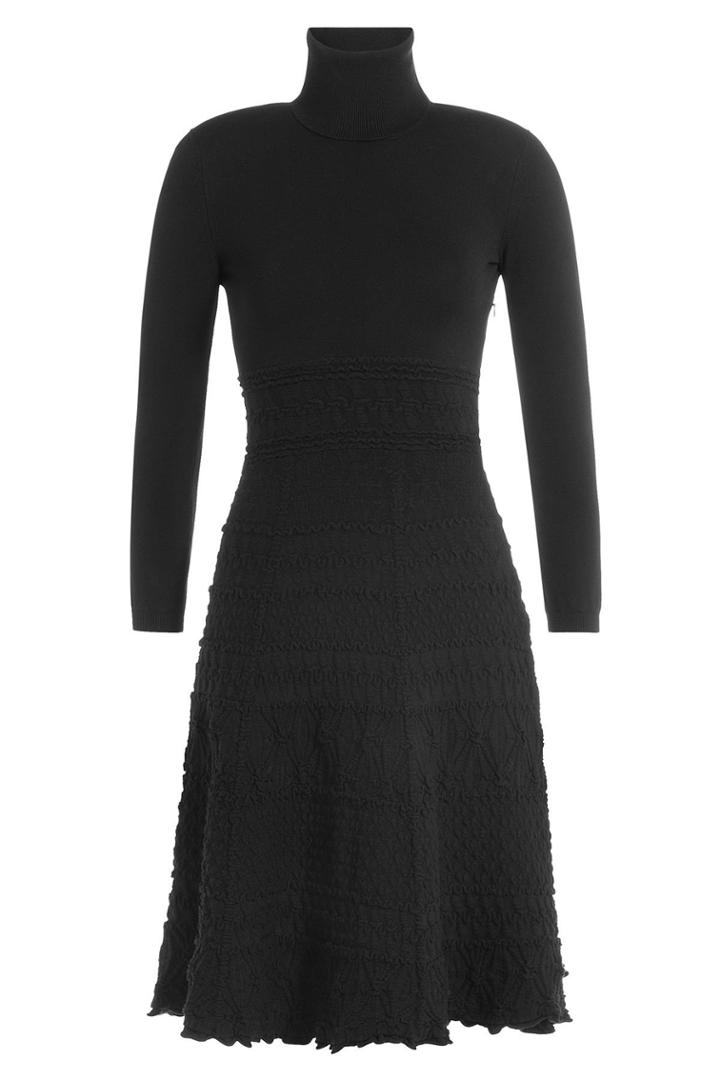 Dsquared2 Dsquared2 Textured Knit Turtleneck Dress