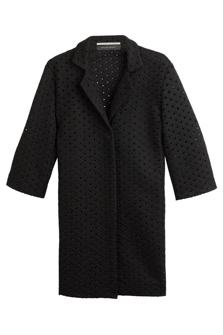 Roland Mouret Roland Mouret Paddintgon Embroidered Coat