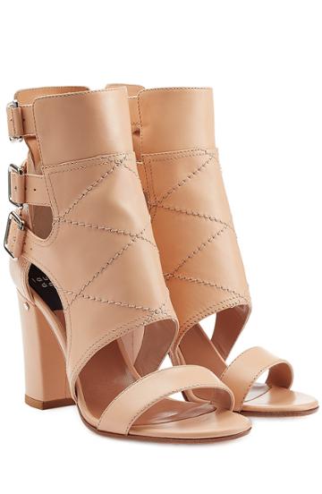 Laurence Dacade Felicite Block Heel Leather Sandals
