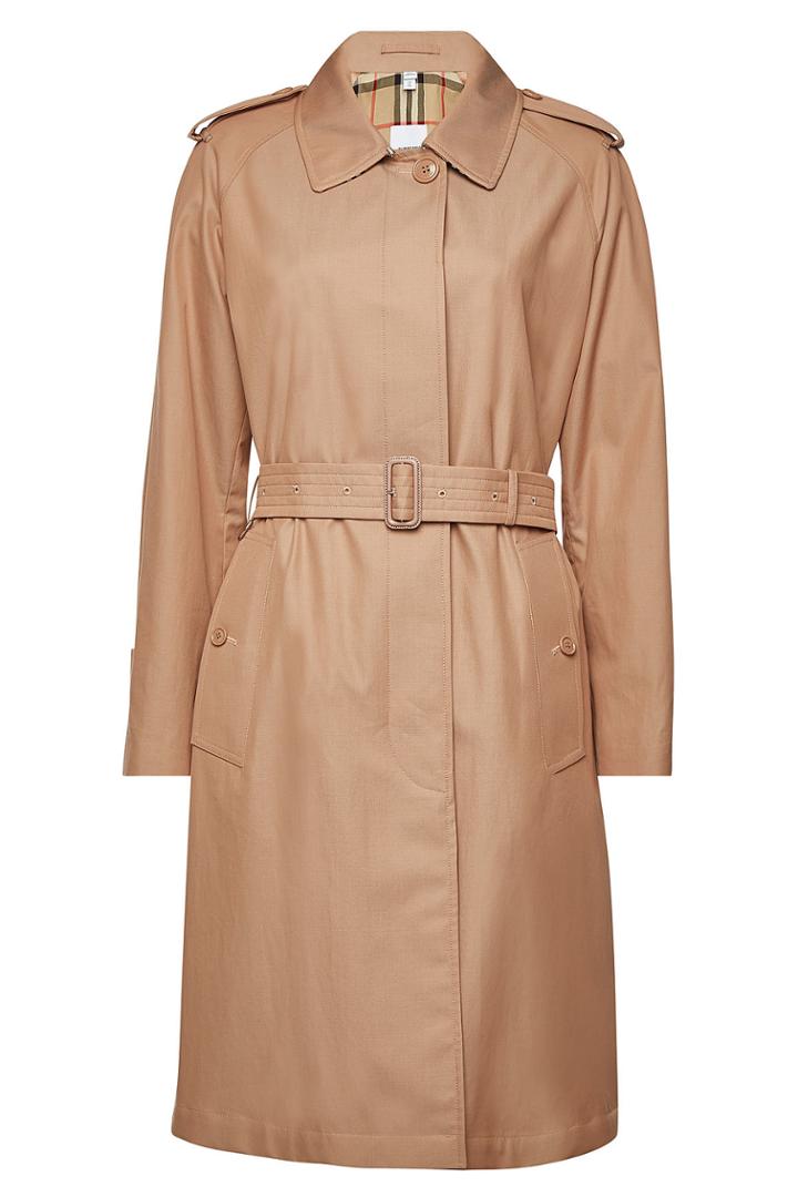 Burberry Burberry Crossway Cotton Trench Coat