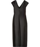 Jil Sander Silk Blend Potpourri Dress In Anthracite