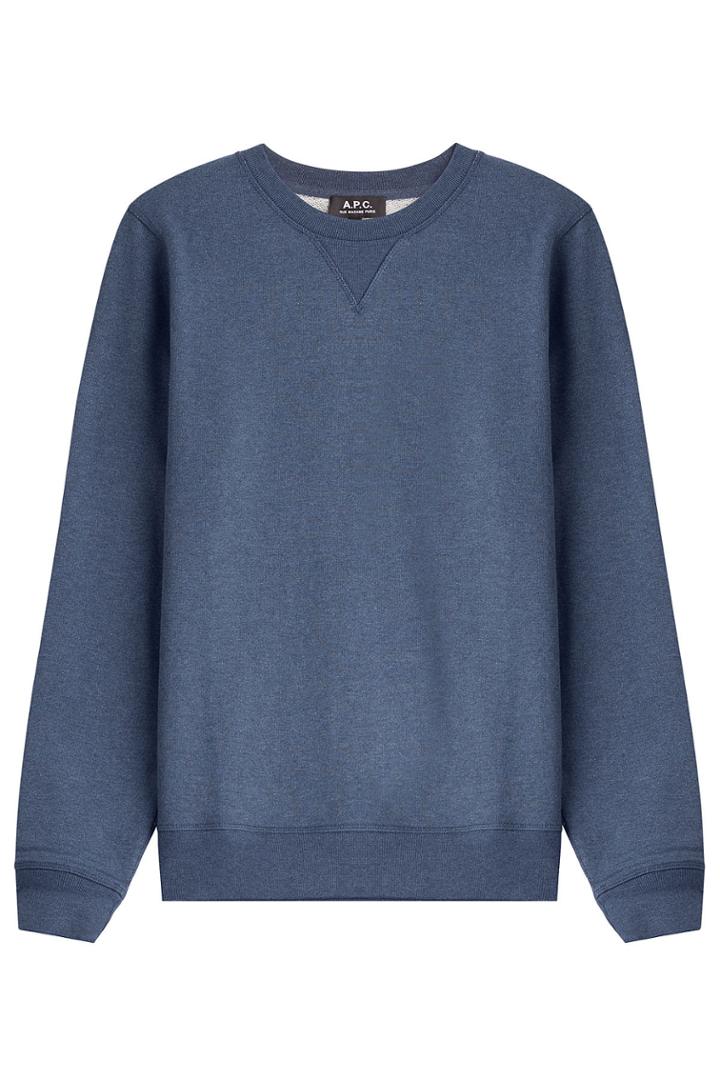 A.p.c. A.p.c. Cotton Sweatshirt - Blue