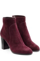 Sergio Rossi Suede Ankle Booties