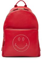 Anya Hindmarch Anya Hindmarch Smiley Leather Backpack