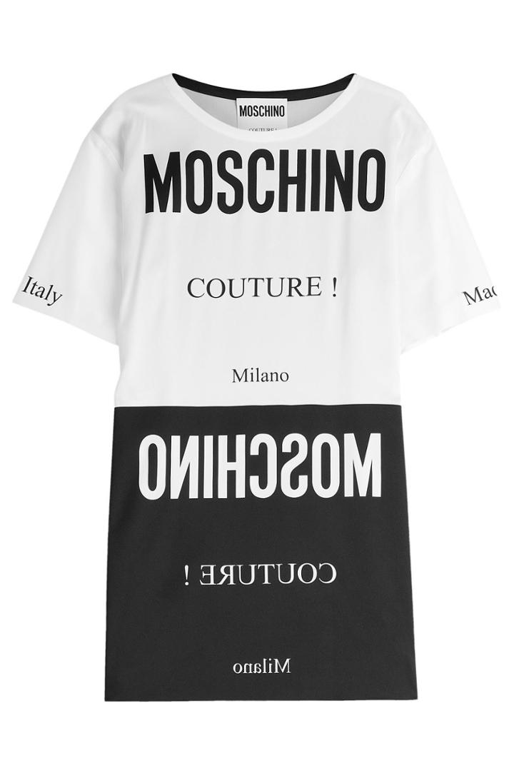Moschino Moschino Printed T-shirt Dress - Multicolored