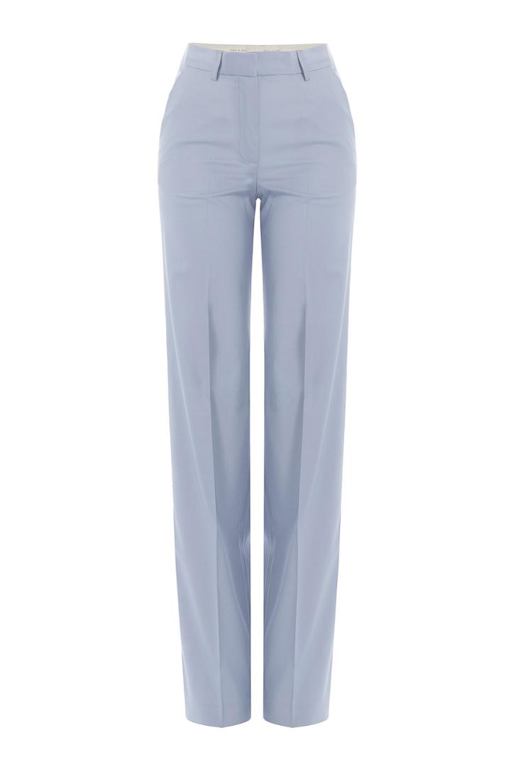 Paul & Joe Paul & Joe Wide Leg Wool Pants - Blue