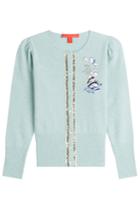Hilfiger Collection Hilfiger Collection Embellished Wool Cardigan