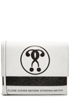 Moschino Moschino Printed Leather Shoulder Bag - None