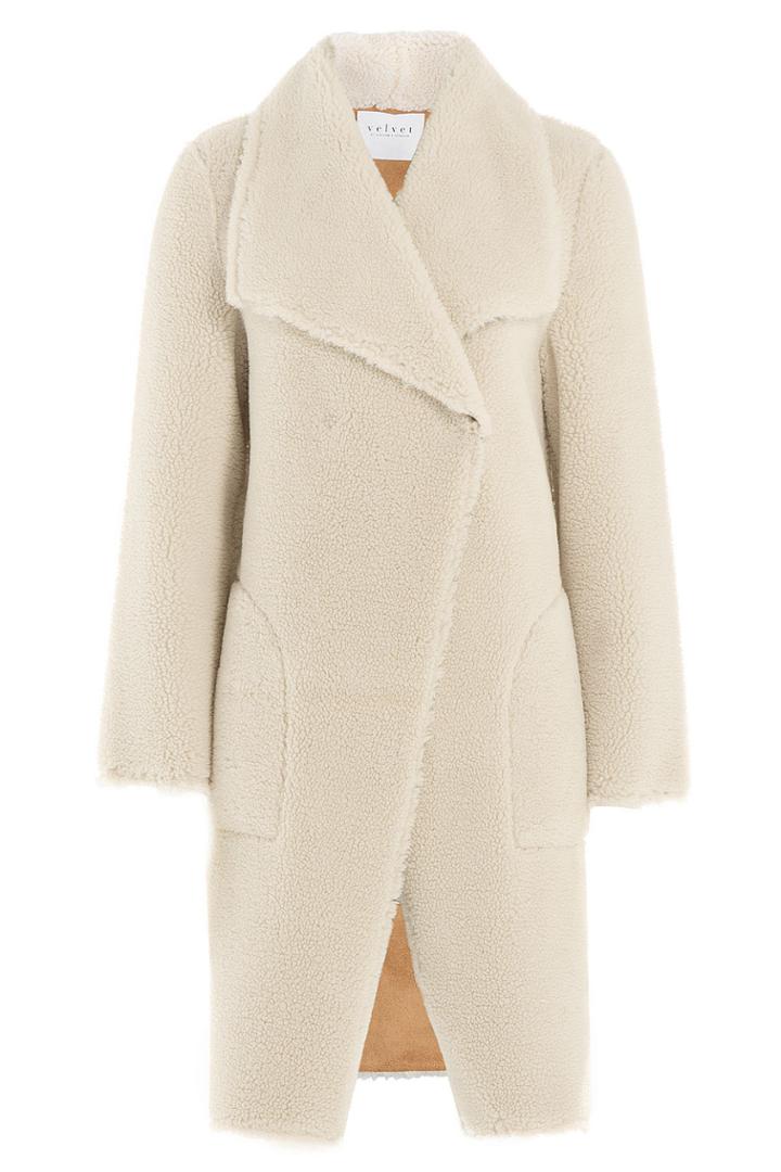 Velvet Velvet Faux Shearling Coat