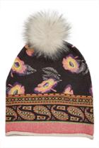 Etro Etro Hat With Wool, Cashmere And Fox Fur