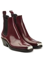 Calvin Klein 205w39nyc Calvin Klein 205w39nyc Western Claire Leather Ankle Boots