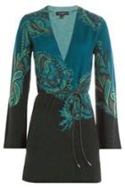Etro Etro Printed Wool Cardigan With Cashmere