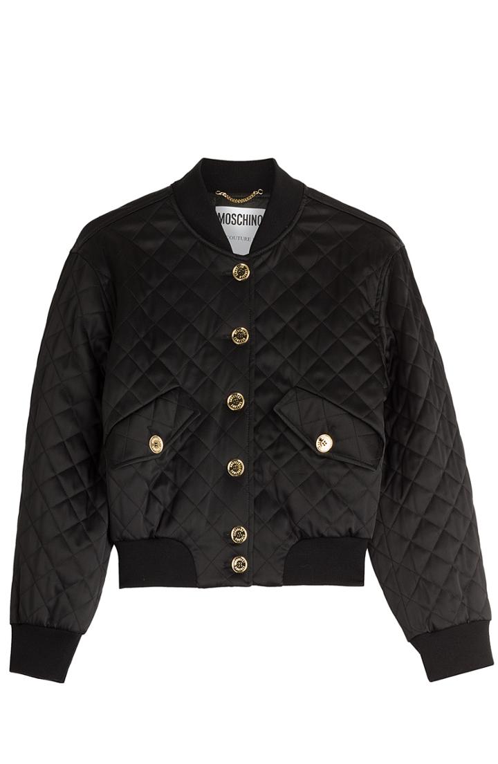 Moschino Quilted Bomber Jacket
