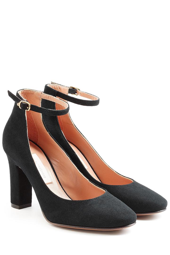 L'autre Chose L'autre Chose Suede Mary Jane Pumps