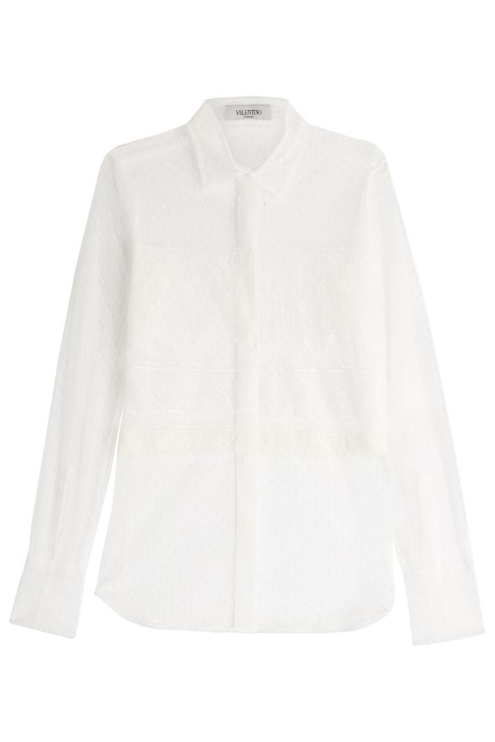 Valentino Valentino Shirt With Lace