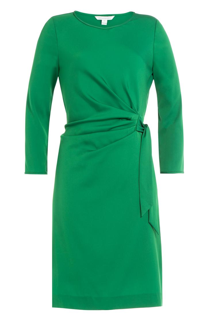 Diane Von Furstenberg Wrap Dress With Silk