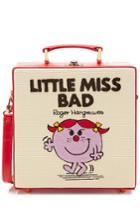 Olympia Le-tan Olympia Le-tan Little Miss Bad Embroidered Cotton Shoulder Bag - Multicolor