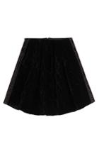 Fendi Fendi Velvet Skirt With Cutout Paneling