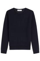 Valentino Valentino Cashmere Pullover With High Low Hem - Blue