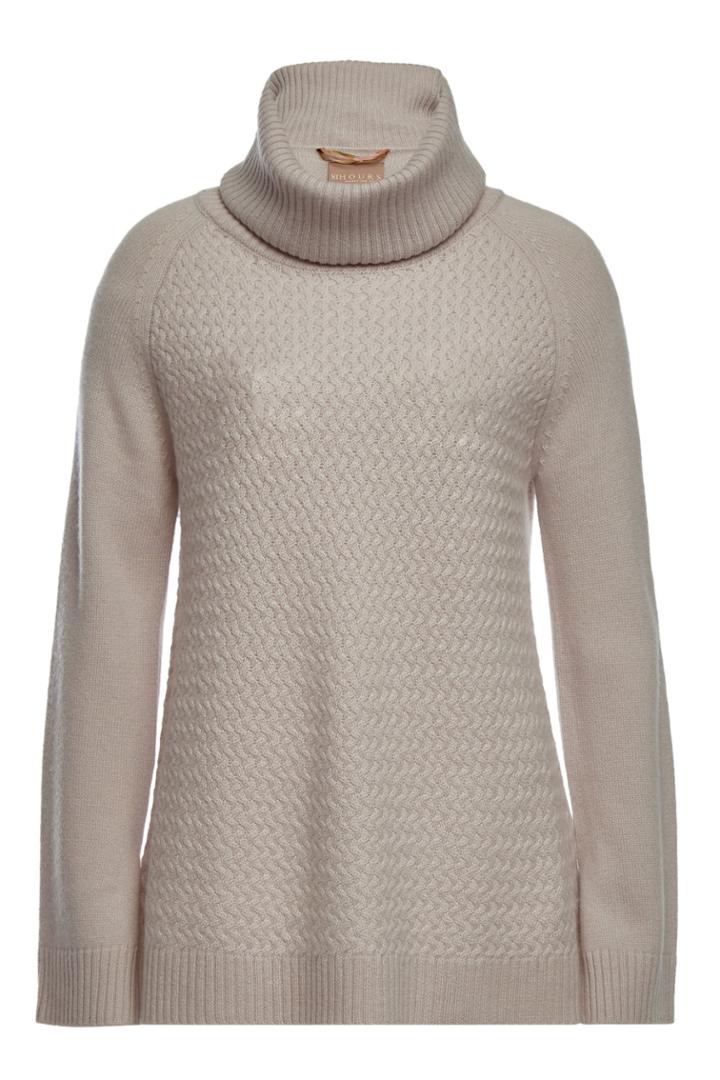 81 Hours 81 Hours Hattie Turtleneck Pullover In Superfine Wool And Cashmere